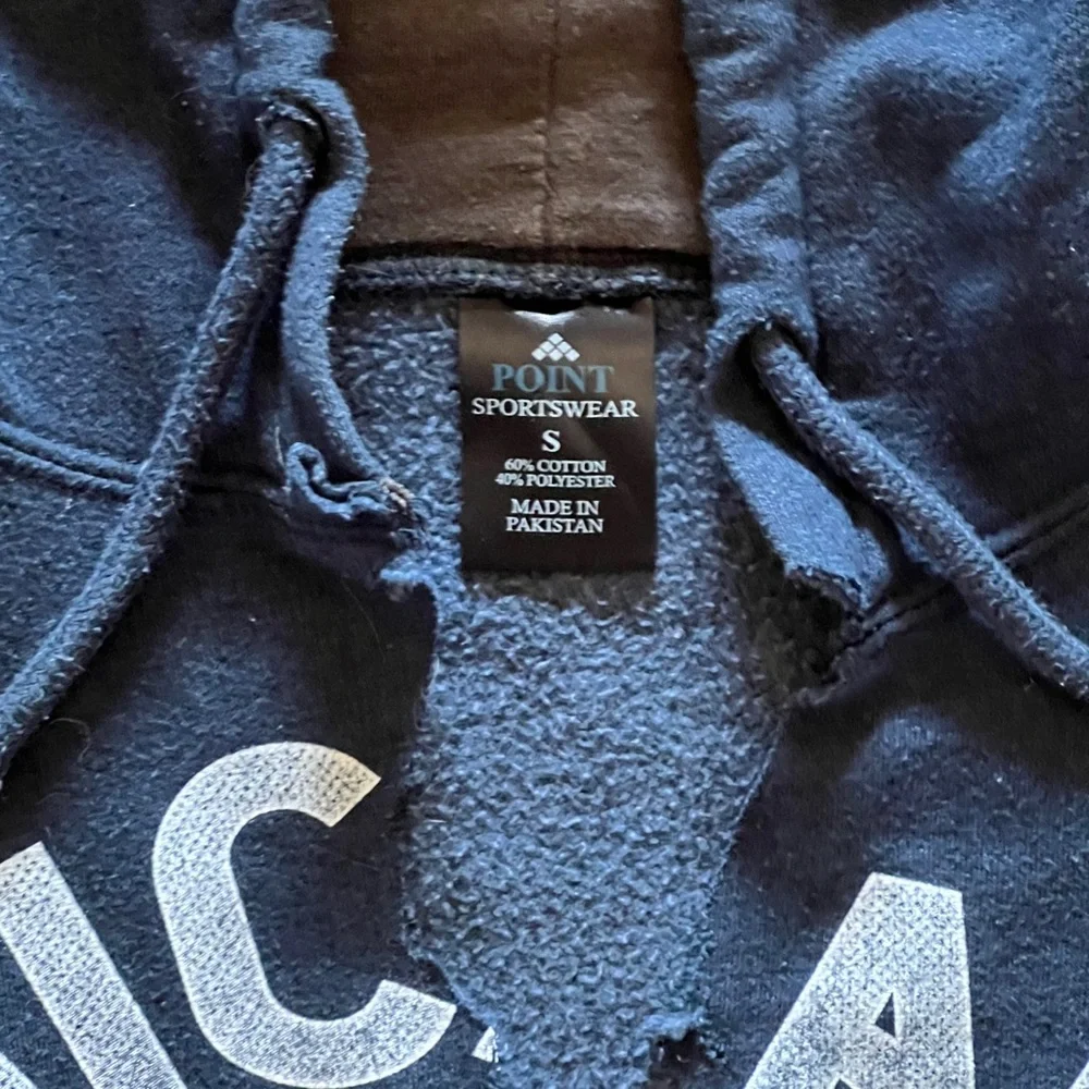 “Custom” Chicago Illinois Windy City Flag 1837 Pullover Hoodie Size S - Picture 6 of 6